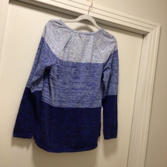 Womens Karen Scott Cotton Colorblocked Sweater - Picture 4 of 5